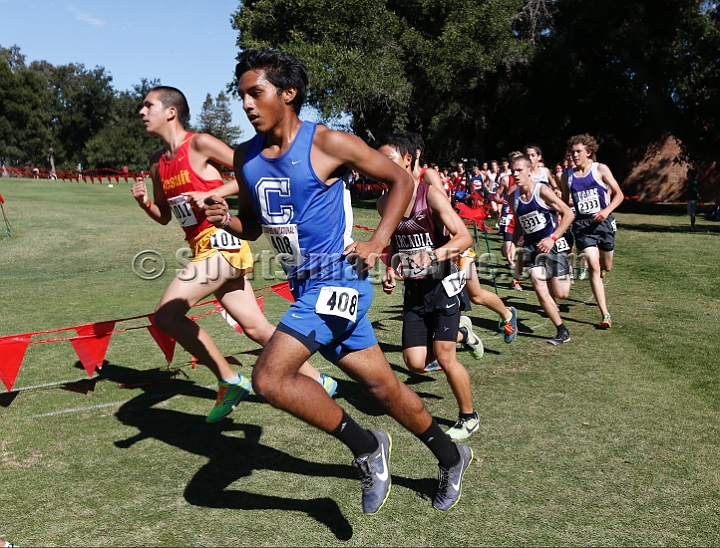 2015SIxcHSD1-066.JPG - 2015 Stanford Cross Country Invitational, September 26, Stanford Golf Course, Stanford, California.